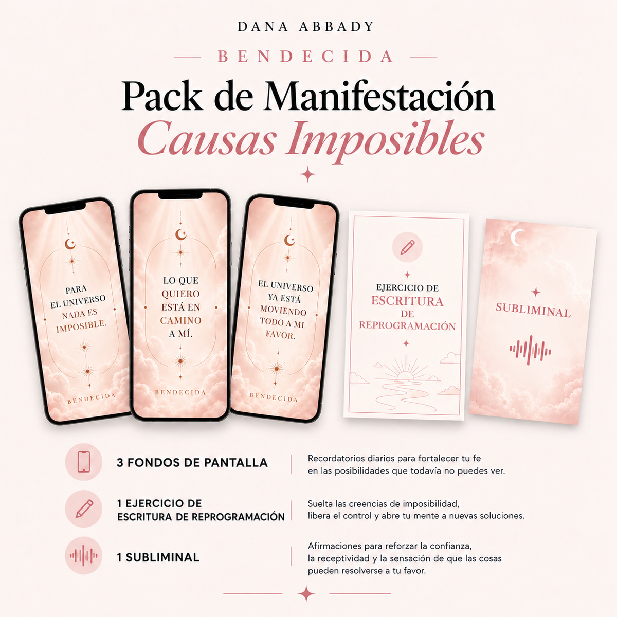 Pack de Manifestación Causas Imposibles